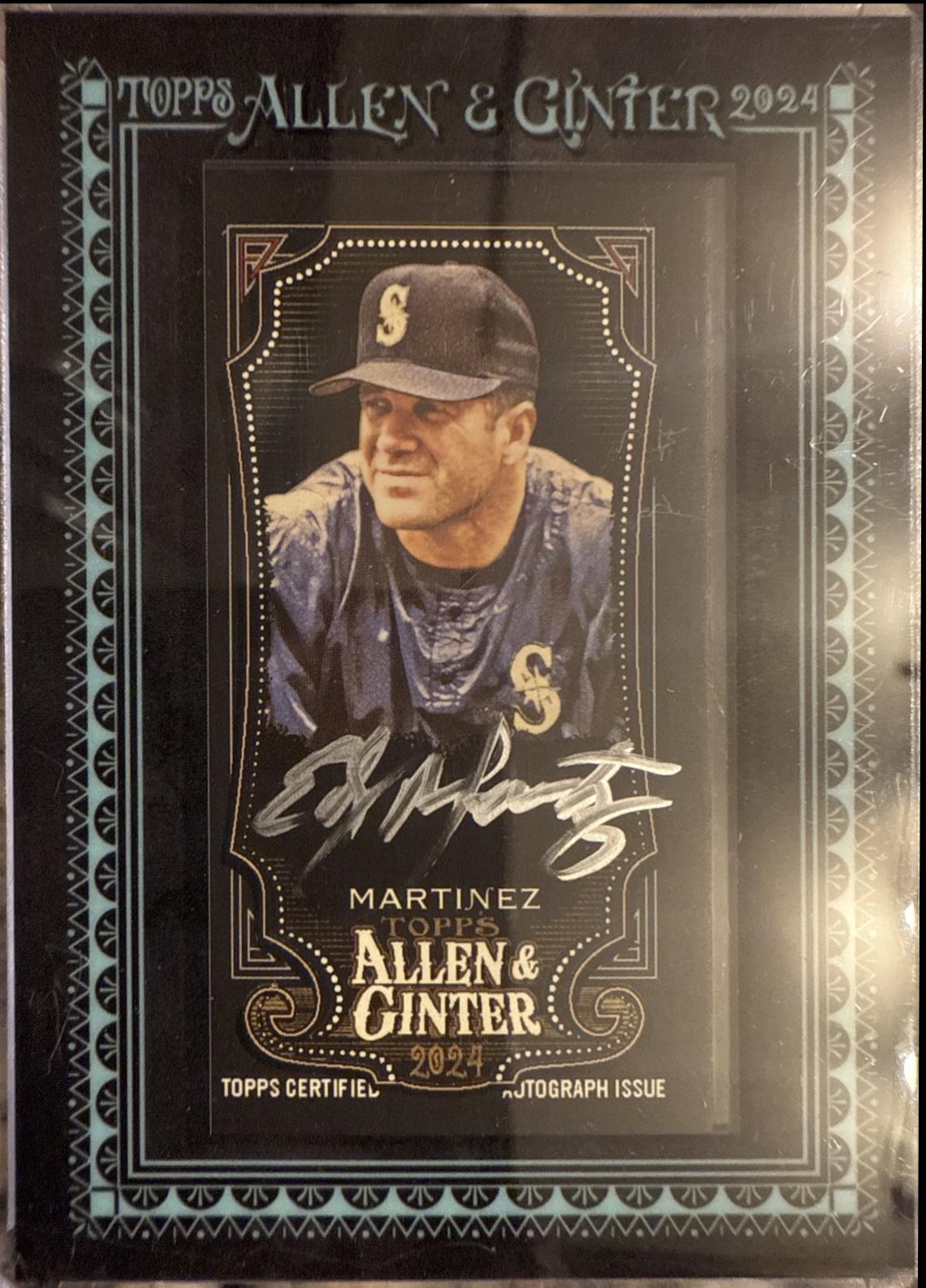 Edgar Martinez [Black Frame] #MA-EM