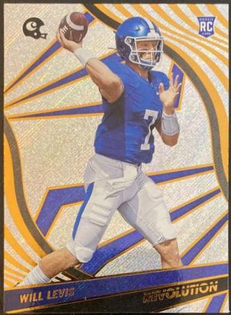 Will Levis #22 Football Cards 2023 Panini Chronicles Draft Picks Revolution