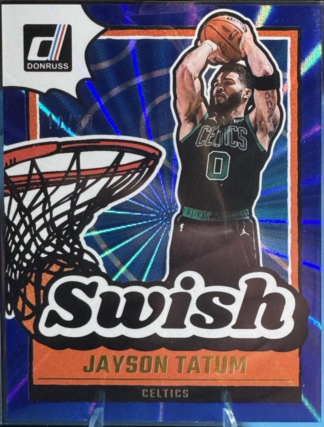 Jayson Tatum [Holo Blue Laser] #7