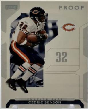 Cedric Benson #13 2006 Playoff NFL Playoffs