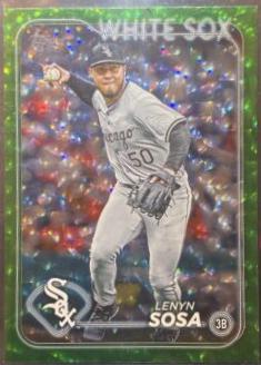 Lenyn Sosa [Green Crackle Foilboard] #US291