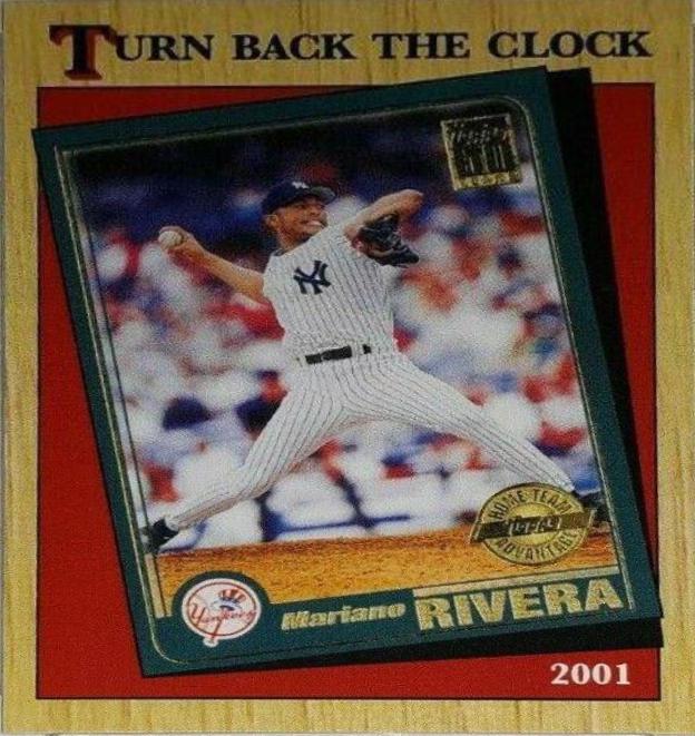 Mariano Rivera #21 Baseball Cards 2019 Topps Throwback Thursday