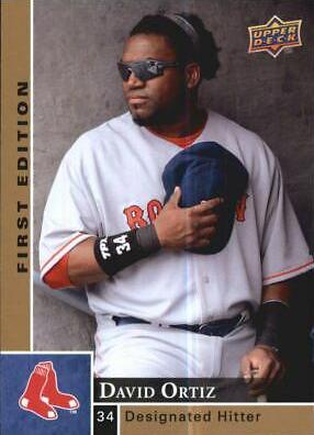 David Ortiz #317 Baseball Cards 2009 Upper Deck First Edition
