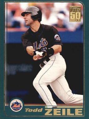 Todd Zeile #493 Baseball Cards 2001 Topps