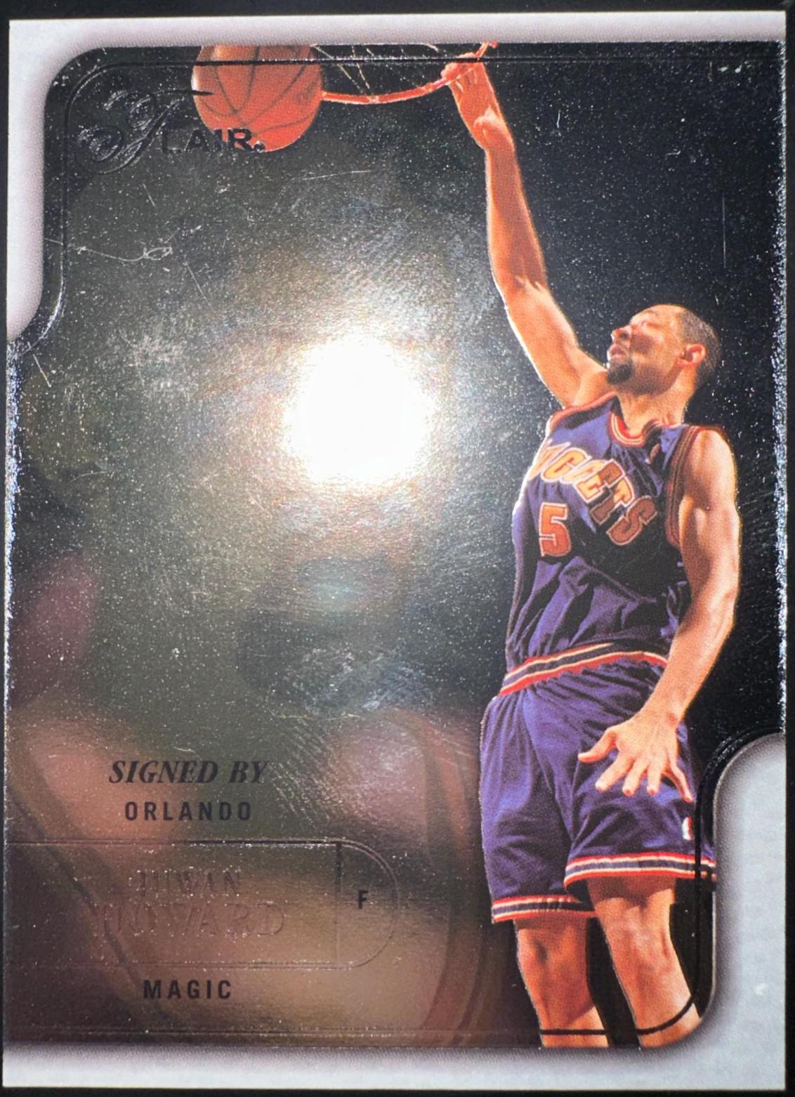 Juwan Howard #5 Basketball Cards 2003 Flair
