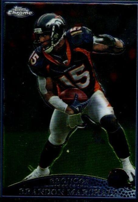 Brandon Marshall #TC101 Football Cards 2009 Topps Chrome
