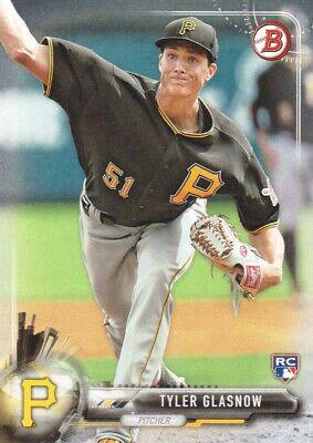 Tyler Glasnow #56 Baseball Cards 2017 Bowman