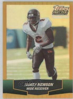 James Newson [Gold Chrome Refractor] #142