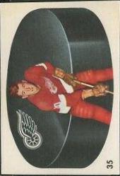Len Lunde #35 Hockey Cards 1962 Parkhurst