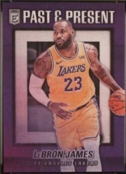 Lebron James #1 Basketball Cards 2021 Panini Donruss Elite Past & Present