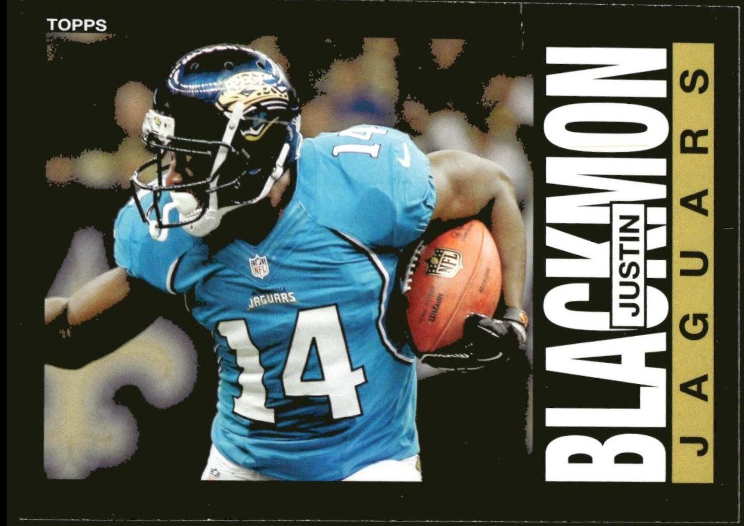Justin Blackmon [Nfl Logo On Football] #51