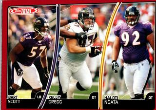 Kelly Gregg, Bart Scott, Haloti Ngata