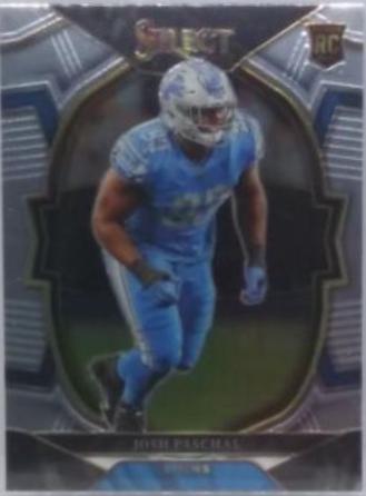 Josh Paschal #59 Football Cards 2022 Panini Select