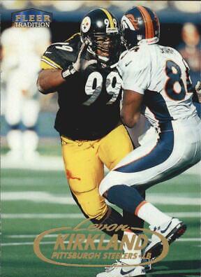 Levon Kirkland #101 Football Cards 1998 Fleer Tradition