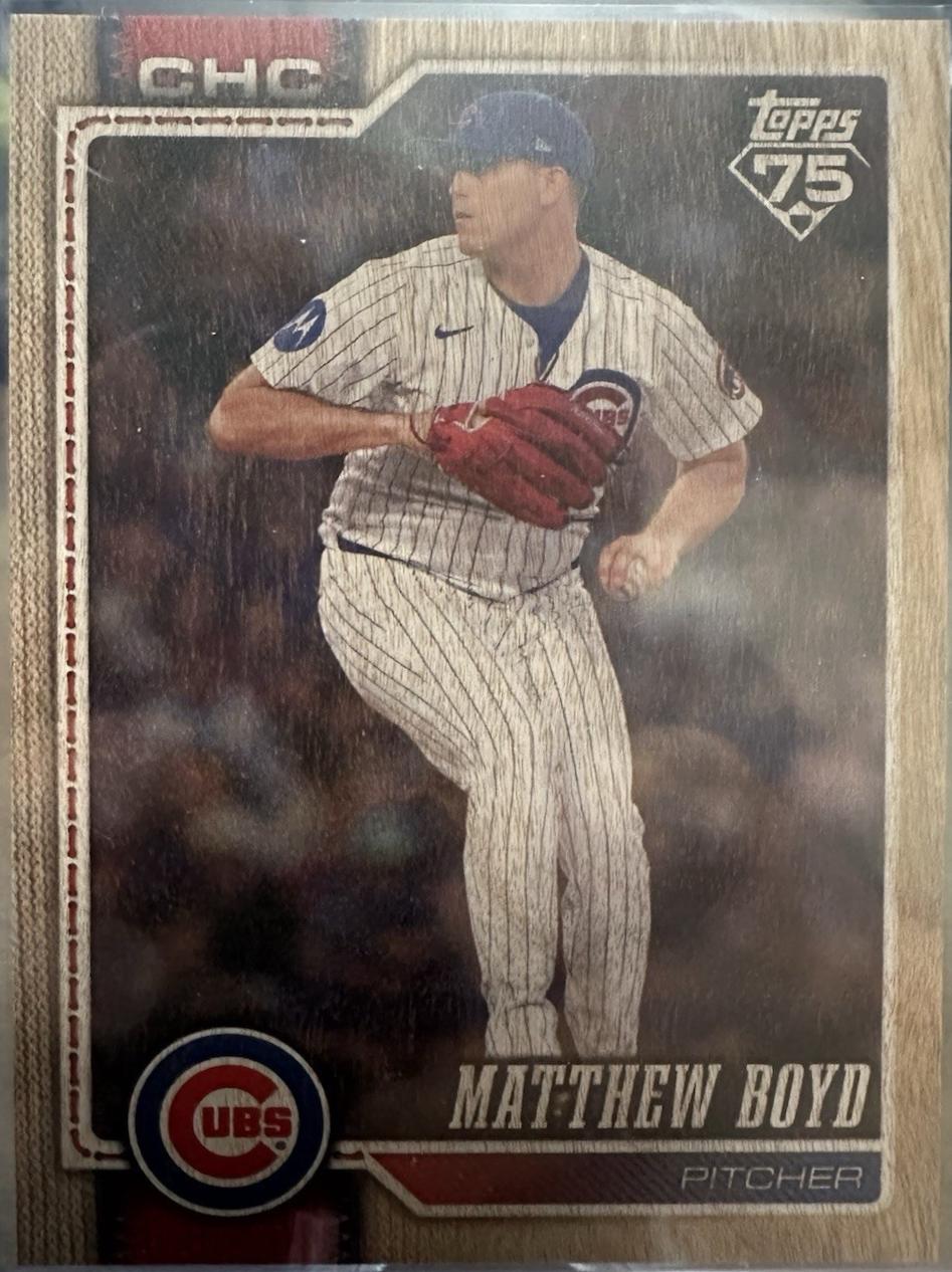Matthew Boyd [Wood] (2026 Topps)