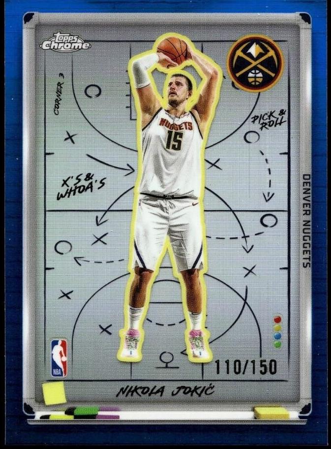 Nikola Jokic [Refractor Blue] #XW-3