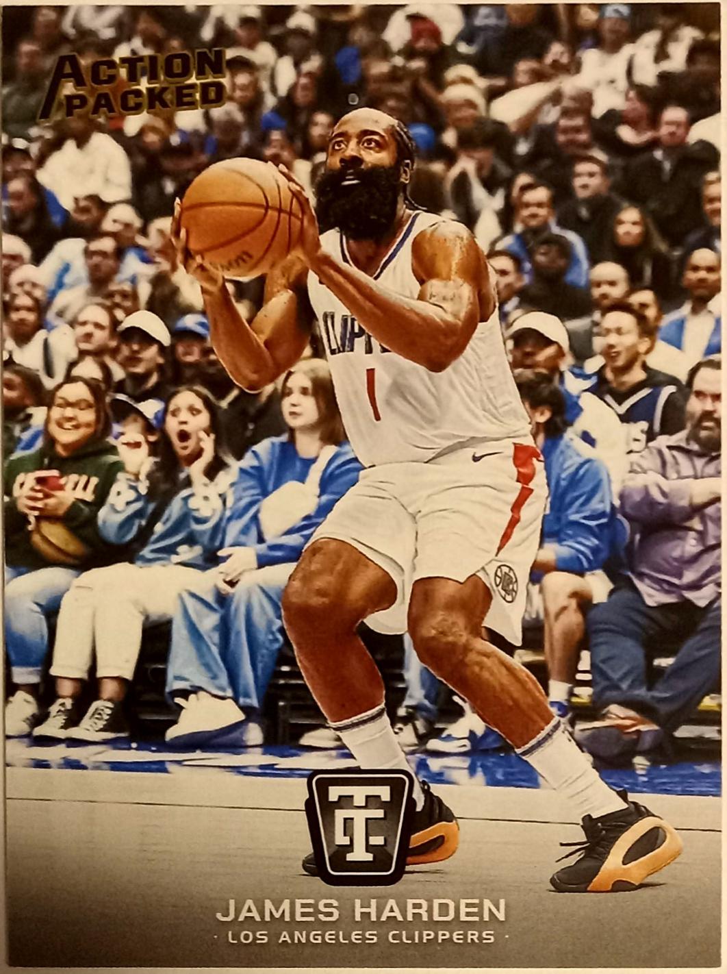 James Harden #12 Basketball Cards 2024 Panini Totally Certified Action Packed