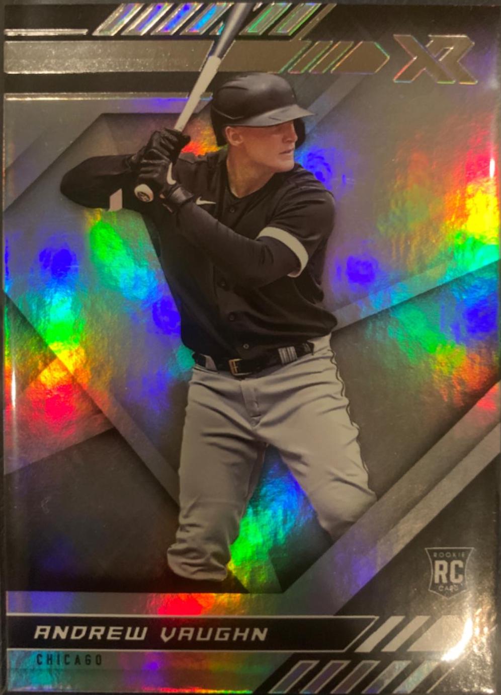 Andrew Vaughn #1 Baseball Cards 2021 Panini Chronicles XR