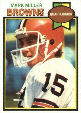 Mark Miller #53 Football Cards 1979 Topps