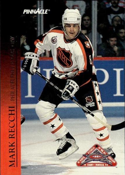 Mark Recchi #6 1993 Score Canadian Pinnacle All Stars Hockey