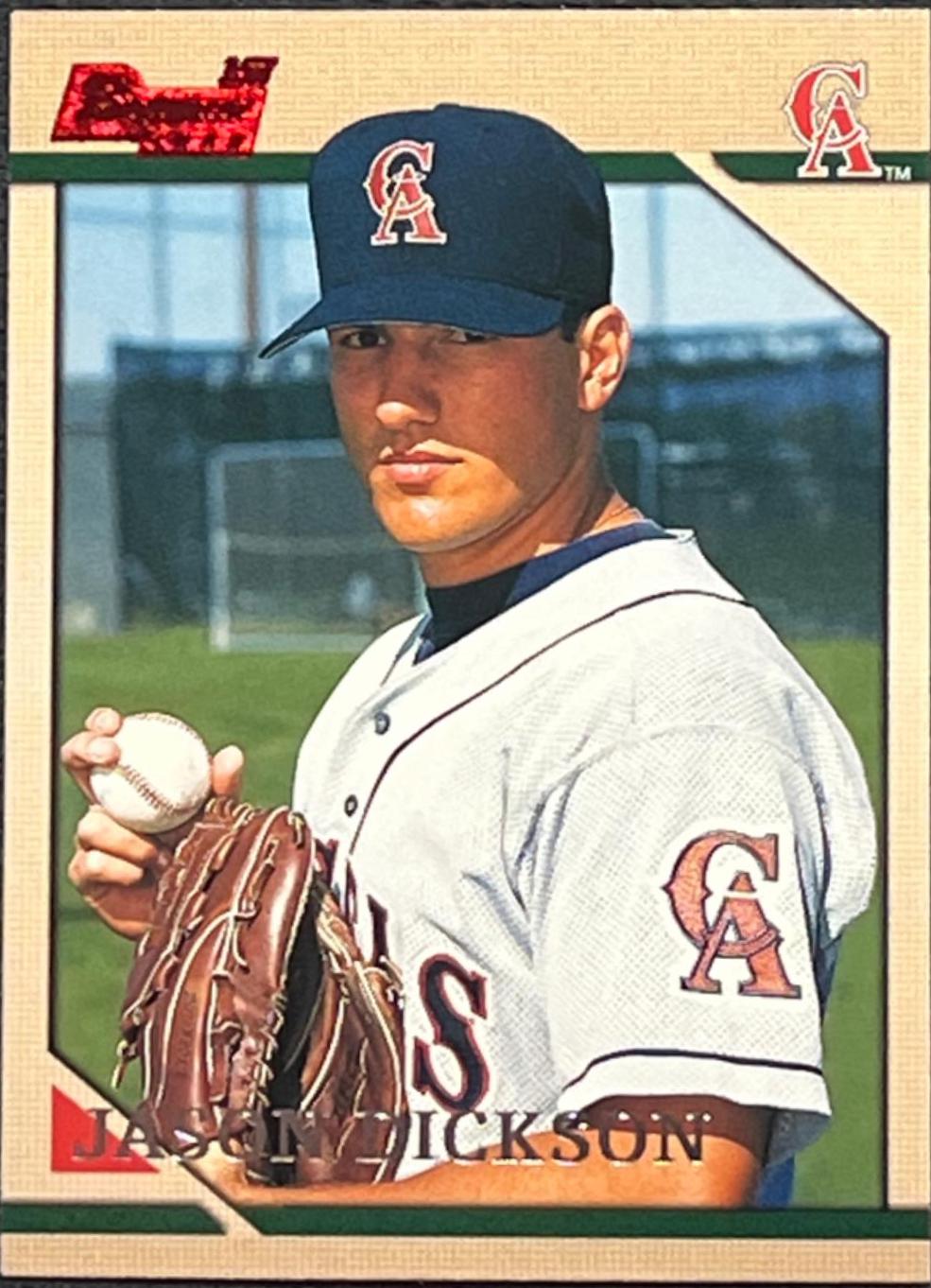 Jason Dickson #219 Baseball Cards 1996 Bowman