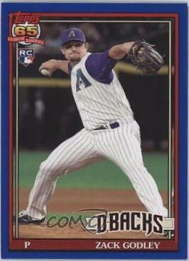 Zack Godley [Blue Border] #247
