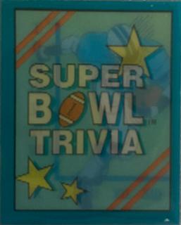 Super Bowl Trivia