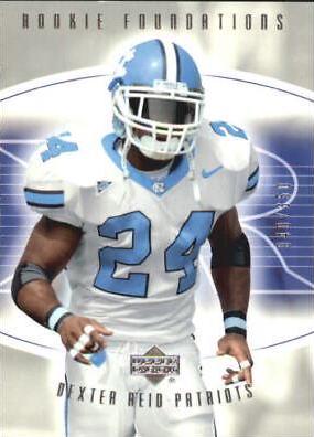Dexter Reid #114 2004 Upper Deck Foundations Football