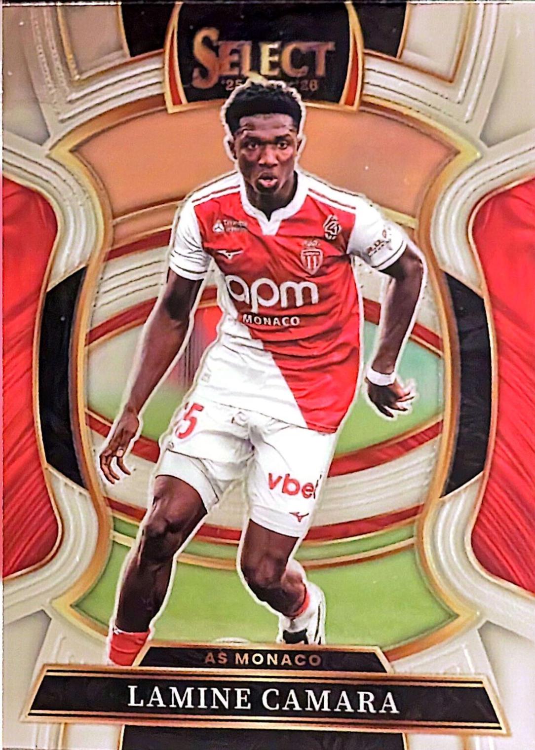 Lamine Camara #21 2025 Panini Select Ligue 1 Soccer