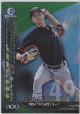 Braxton Garrett [Green Refractor] #BTP-49