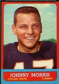 Johnny Morris #63 Football Cards 1963 Topps