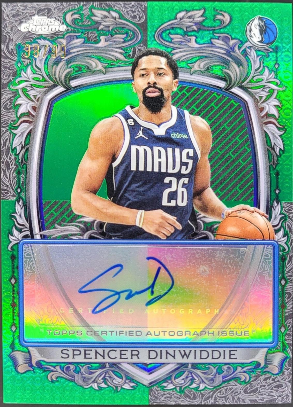 Spencer Dinwiddie [Refractor Green] #SS-SD