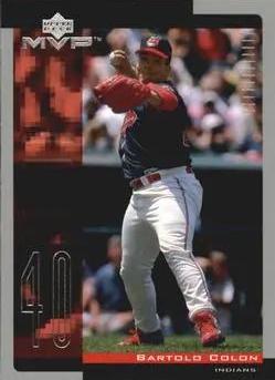 Bartolo Colon #46 Baseball Cards 2001 Upper Deck MVP