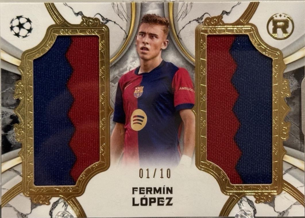 Fermin Lopez #RDP-FL 2024 Topps Reverence UEFA Dual Patch