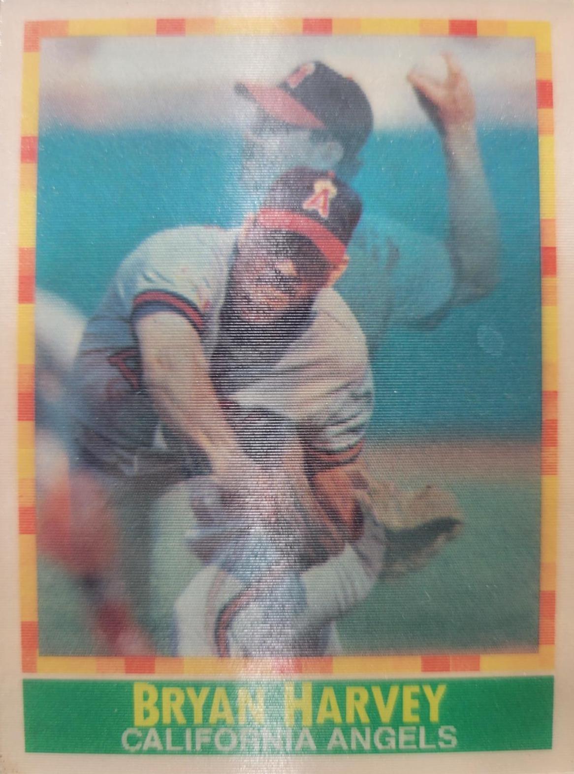 Bryan Harvey #31 Baseball Cards 1990 Sportflics
