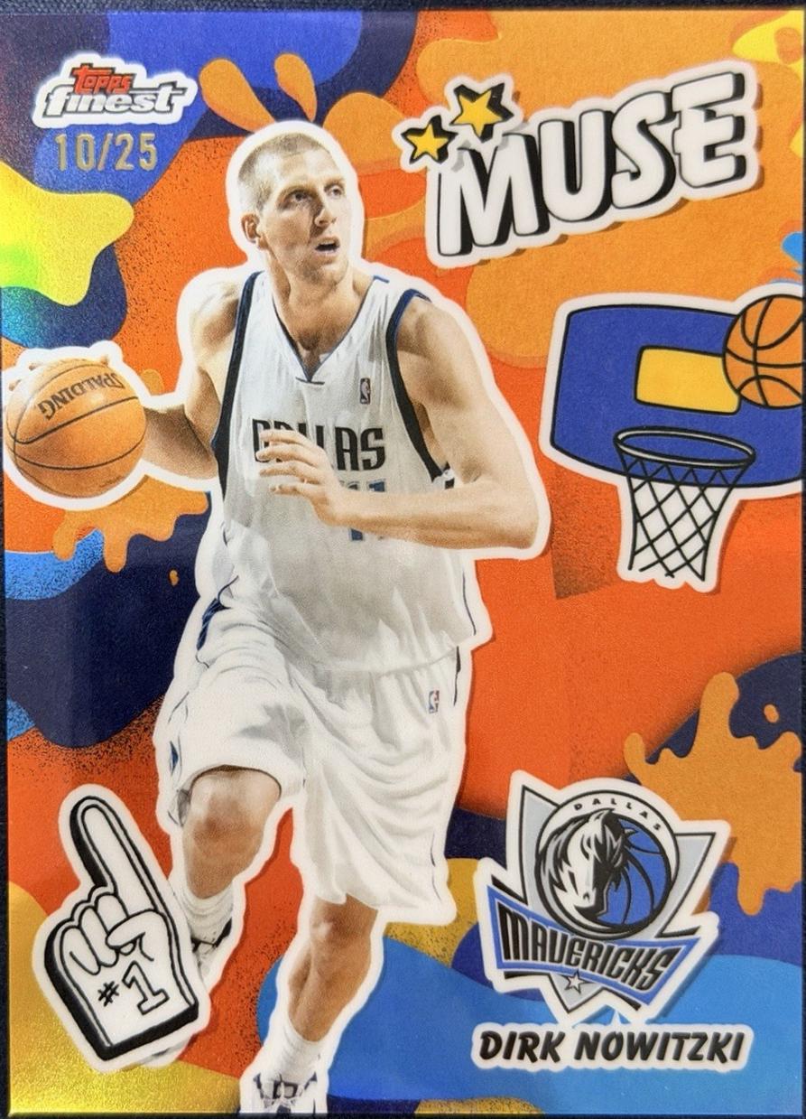 Dirk Nowitzki [Orange Refractor] #M-5