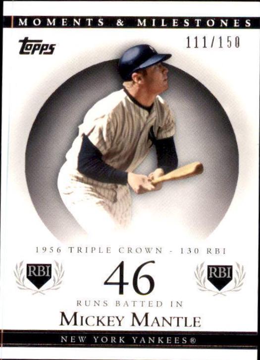 Mickey Mantle [21 RBI Black] #164