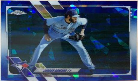 Jordan Romano #US53 2021 Topps Chrome Update Sapphire Baseball
