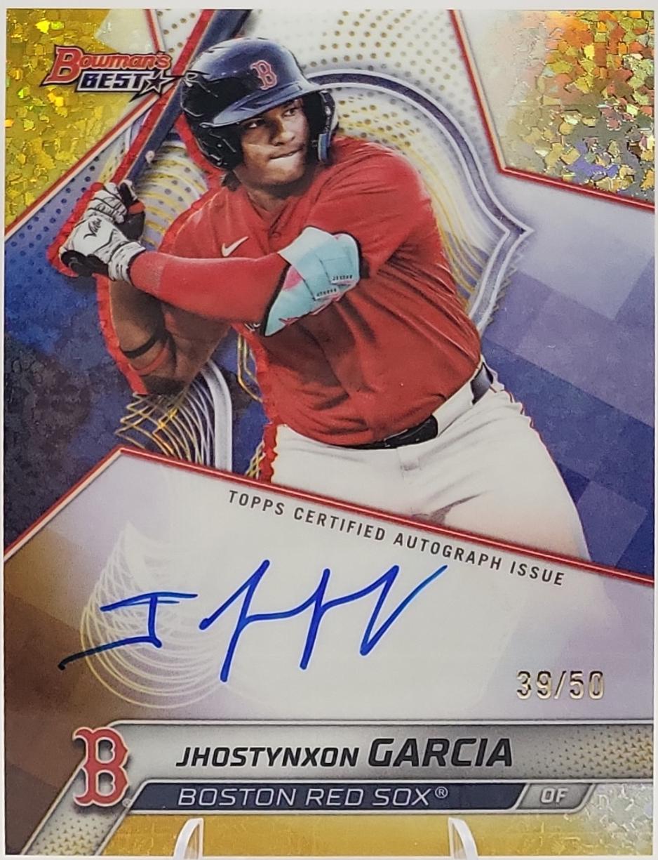 Jhostynxon Garcia [Gold Refractor] #B25-JGA