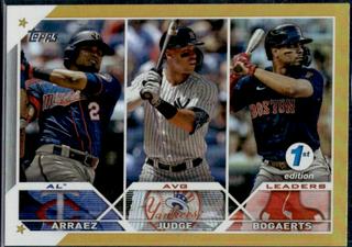 Luis Arraez, Aaron Judge, Xander Bogaerts