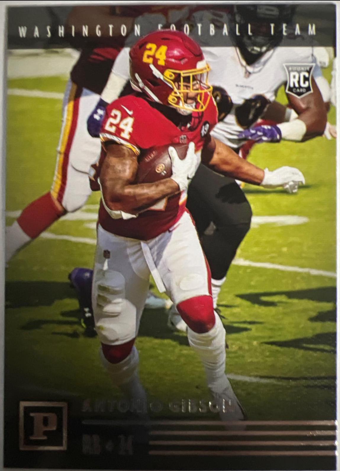 Antonio Gibson #PA-11 Football Cards 2020 Panini Chronicles Panini