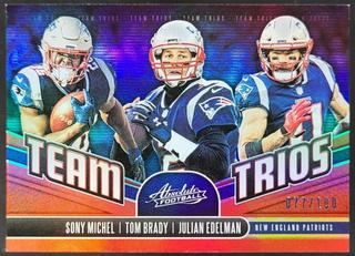 Julian Edelman, Sony Michel, Tom Brady