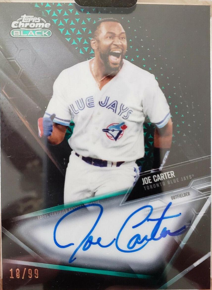 Joe Carter [Green Refractor] #CBA-JC