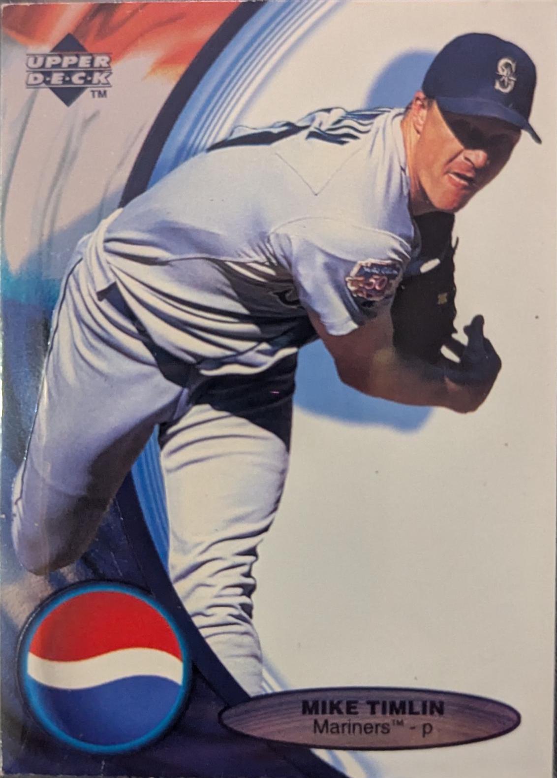 Mike Timlin #PM 16 Baseball Cards 1998 Upper Deck Pepsi Mariners