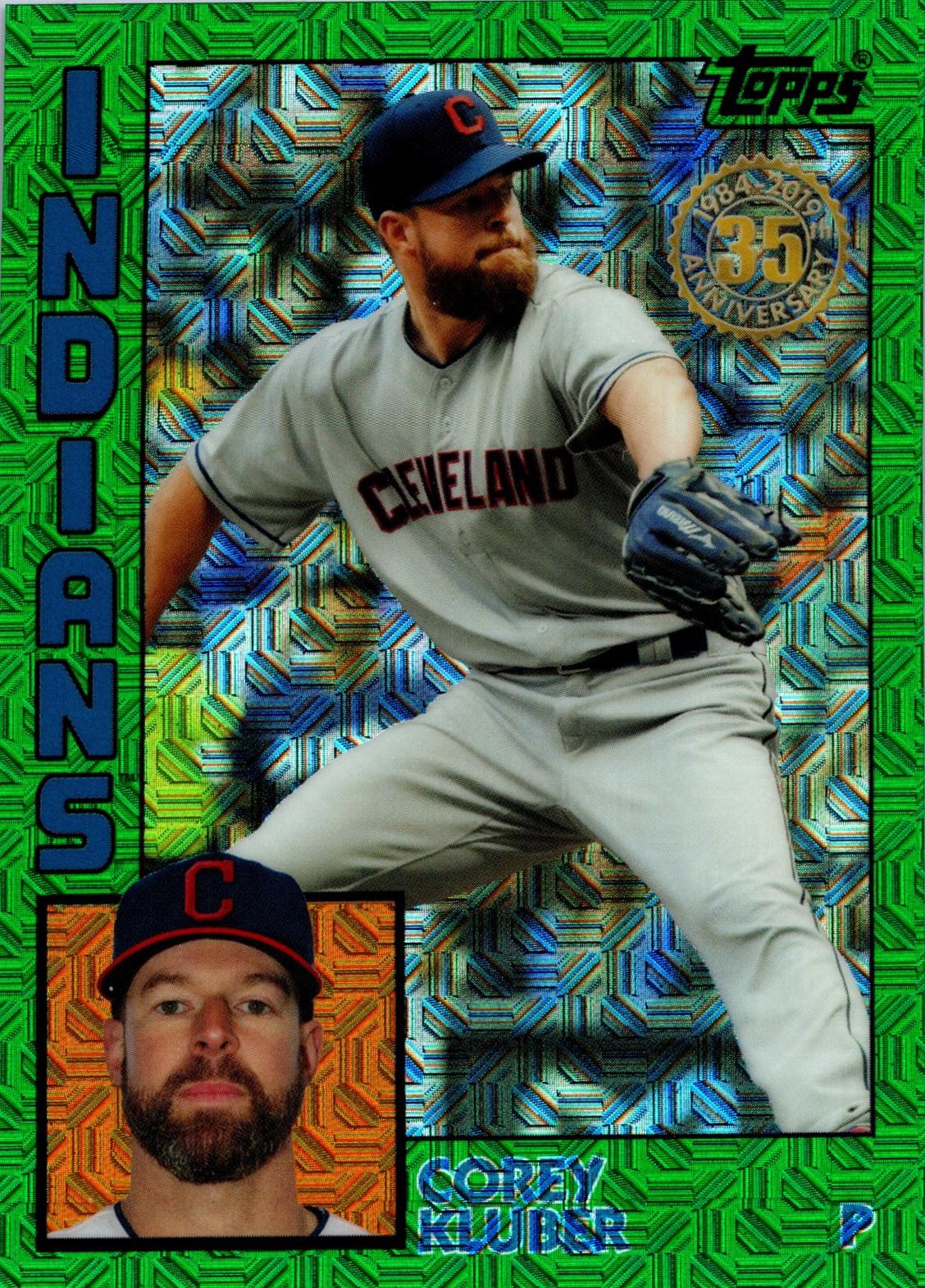 Corey Kluber [Green Refractor] #T84-7
