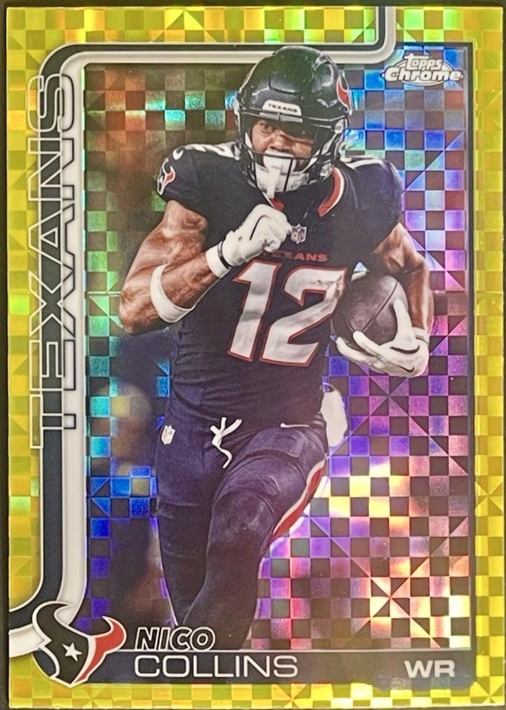 2025 Nico Collins [X-Fractor Green] #115