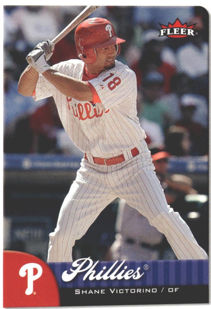Shane Victorino #103b Baseball Cards 2007 Fleer