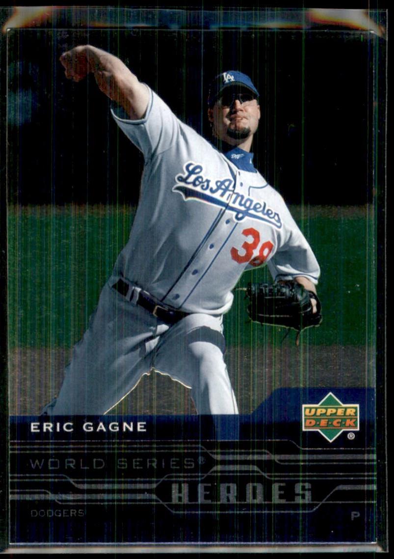 Eric Gagne #WS-22 Baseball Cards 2005 Upper Deck World Series Heroes