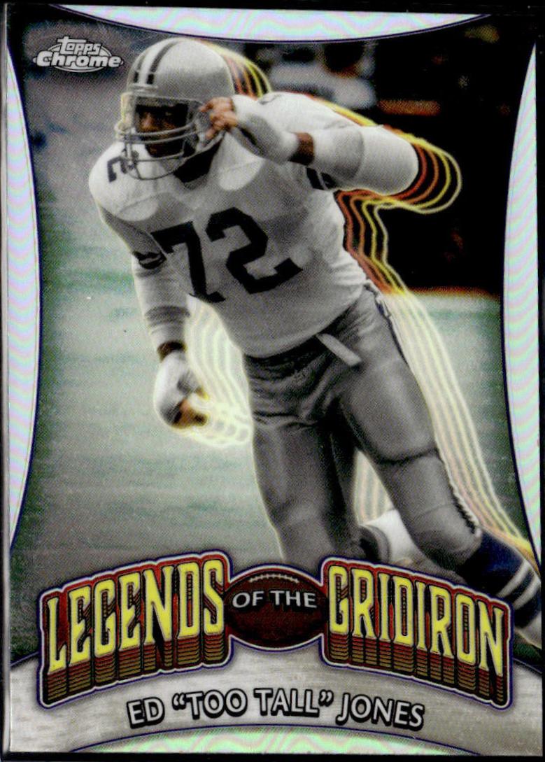 Ed "Too Tall" Jones #LOG-20 2024 Topps Chrome Football Legends of the Gridiron