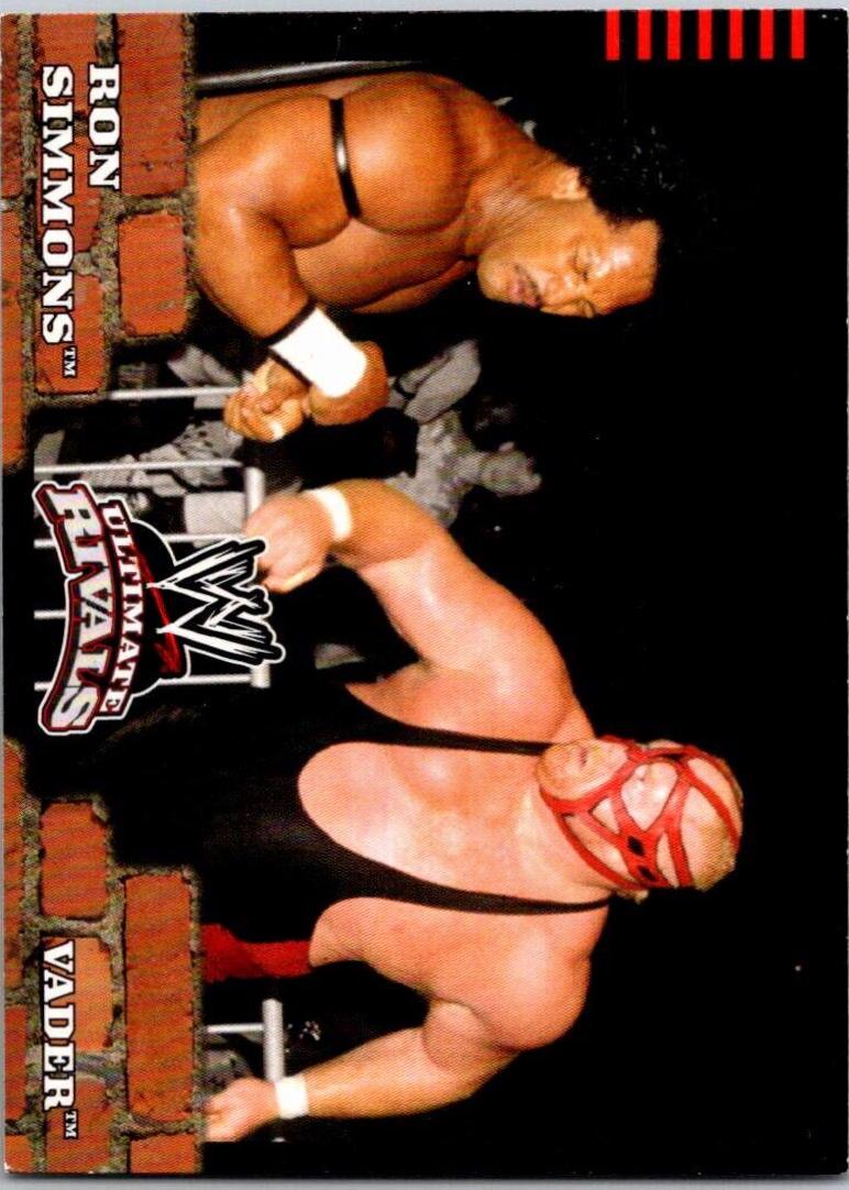 Ron Simmons vs. Vader #79 Wrestling Cards 2008 Topps WWE Ultimate Rivals